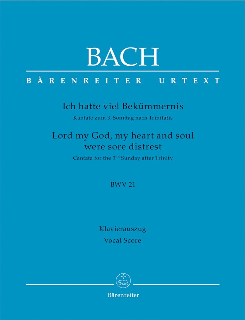 BWV21（ヴォーカルスコア）《輸入ヴォーカルスコア》※出版社都合により、納期にお時間をいただく場合 –  ロケットミュージック株式会社