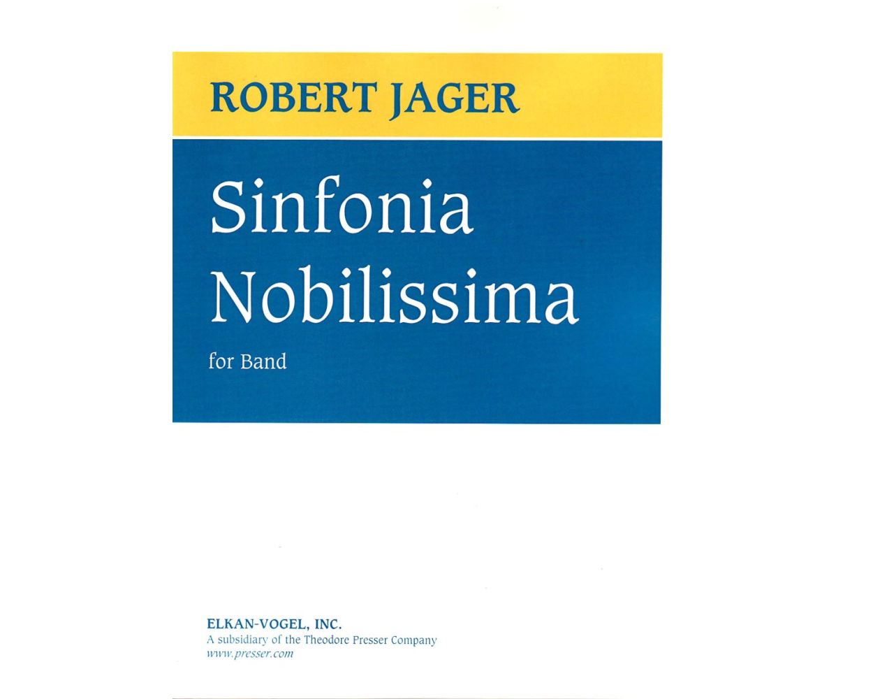 Sinfonia Nobilissima（シンフォニア・ノビリッシマ）